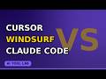 Cursor vs Windsurf vs Claude Code — Best AI IDE in 2026