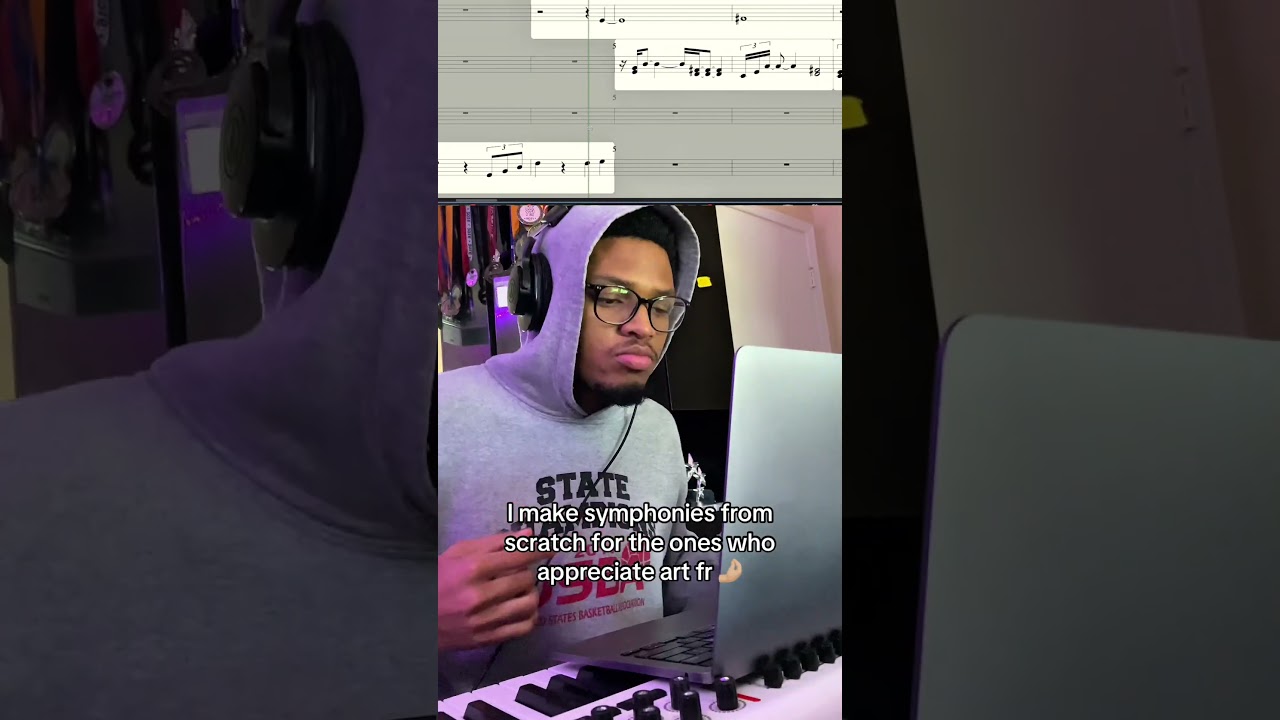 Composing symphonies for the ones who appreciate art fr 🤌🏼