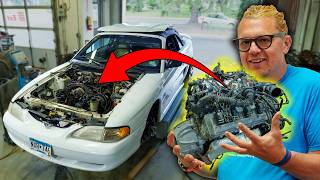 How We're Putting an LS400 Engine into a Mustang!