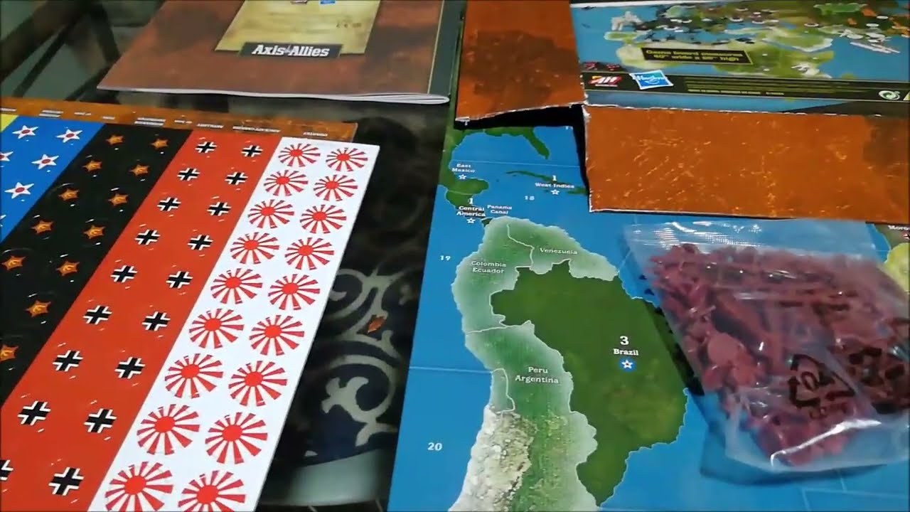 Axis & Allies 1942se 2021 reprint YouTube