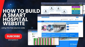 How To Create a Smart hospital Management Website | Free Laravel Source code