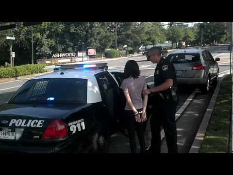 Arrested Handcuffed Girl Naked Girl