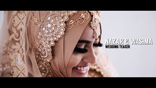 Nazar & Wasima Wedding Teaser | Singapore Indian Muslim Wedding Cinematography