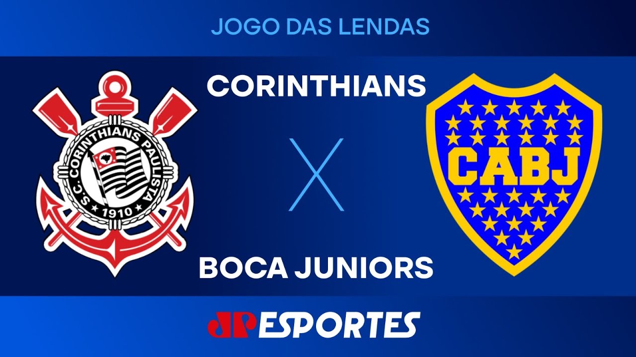 Corinthians 1 x 1 Boca Juniors - 05/07/2025 - Amistoso dos Legends ...