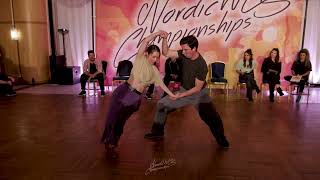 Semion Ovsiannikov & Maria Elizarova - Invitational Jack&Jill - Nordic WCS Championships 2024