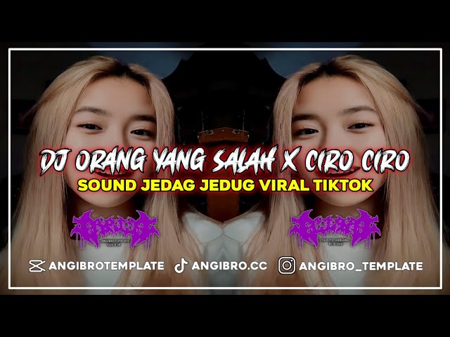 DJ GAYUNG TAK BERSAMBUT,ORANG YANG SALAH X CIRO CIRO ( BOOTLEG ) class=