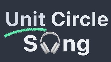 Unit Circle Song feat. Special Angles of 30, 45 & 60 Degrees