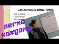 СПОСОБ КАК различить СИНОНИМЫ/АНТОНИМЫ/ОМОНИМЫ/ПАРОНОНИМЫ