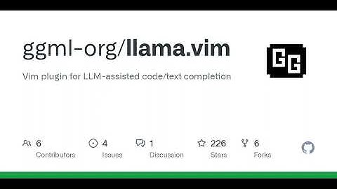 GitHub - ggml-org/llama.vim: Vim plugin for LLM-assisted code/text completion