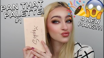 PAN THAT PALETTE #1 (4 new pans!!! 😍)