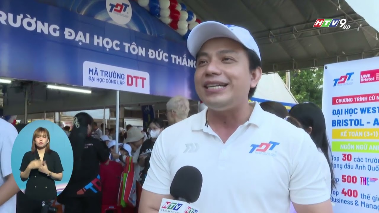 HTV | TDTU đồng hành tích cực cùng thí sinh, phụ huynh lựa chọn nguyện vọng xét tuyển đại học 2025 - youtube