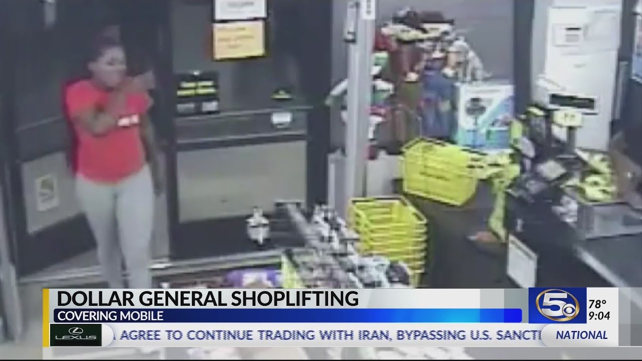 Video shows Dollar General shoplifting suspects - YouTube