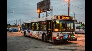 Soundclip: CTA Bus 2006 New Flyer D40LF #1400 - 76 Diversey