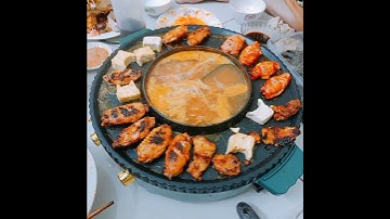 Nồi lẩu nướng 2in1 tiện lợi