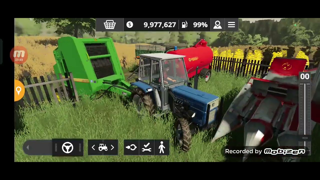 Ferma lui tataie episodul 7 Astazi am cumpărat un utb445dtc cu cupa și o balotiera John Deere 