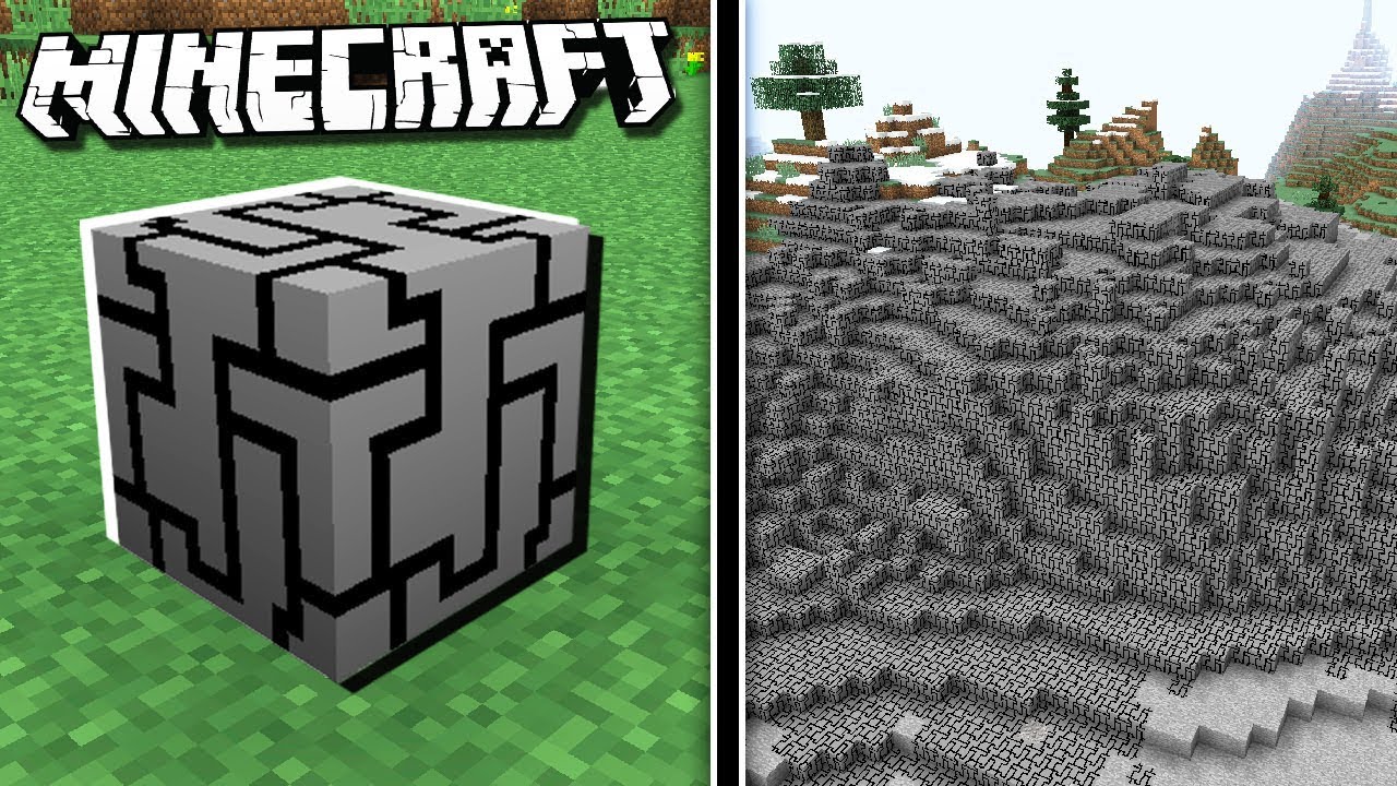 If You See THIS BLOCK, DELETE YOUR MINECRAFT WORLD! - YouTube