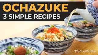 How to Make OCHAZUKE (Japanese Green Tea Rice) with The Sushi Man