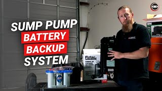 Install Battery Backup Sump Pump | Great Backup Battery for Sump Pump