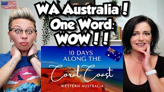 American Couple Reacts: Western Australia: Coral Coast! FIRST TIME REACTION! ABSOLUTELY STUNNING!