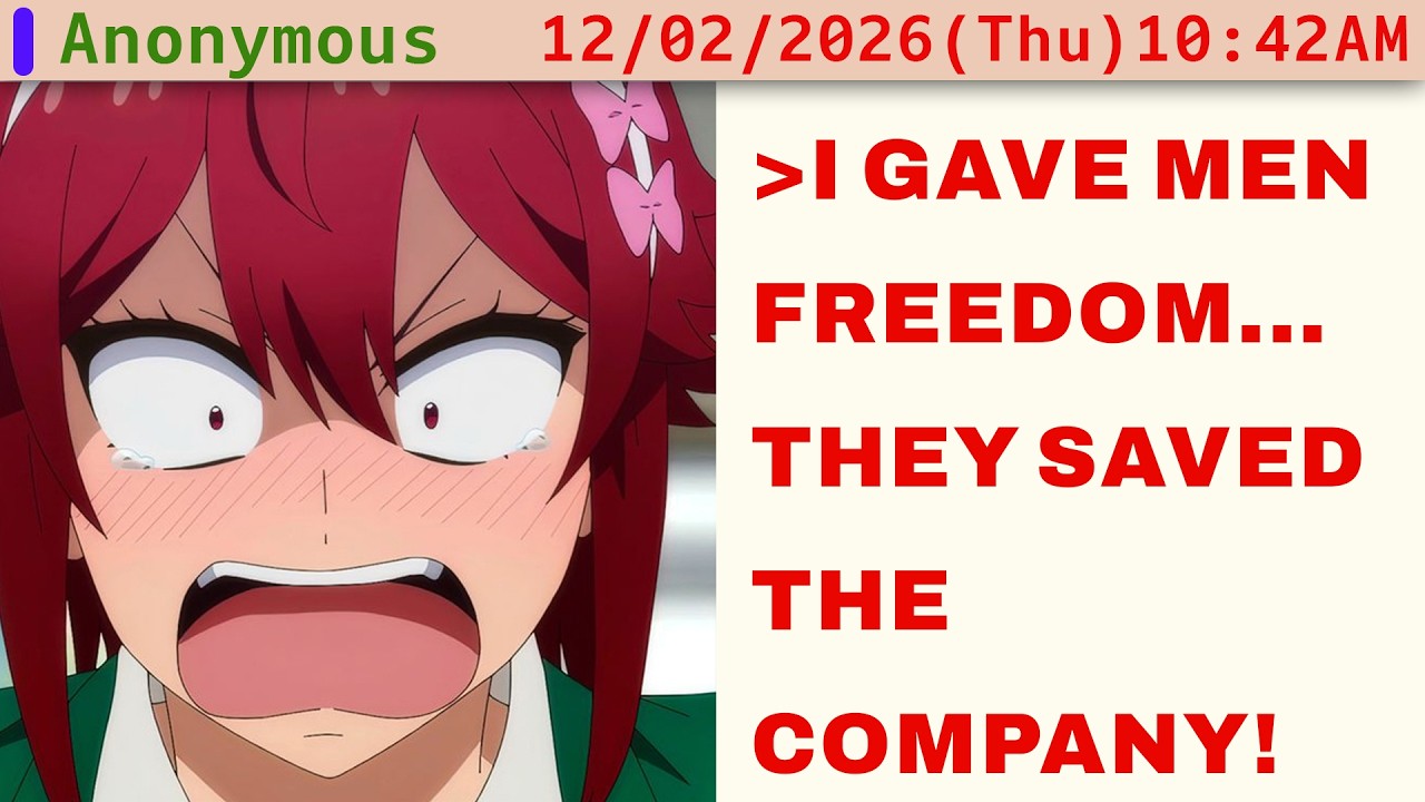 Feminist CEO Tries Treating Men Fairly for 30 Days - SHOCKED When Profits Double