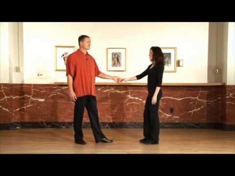 West Coast Swing - Basic Sugar Push - Virtual Ballroom Lessons - YouTube