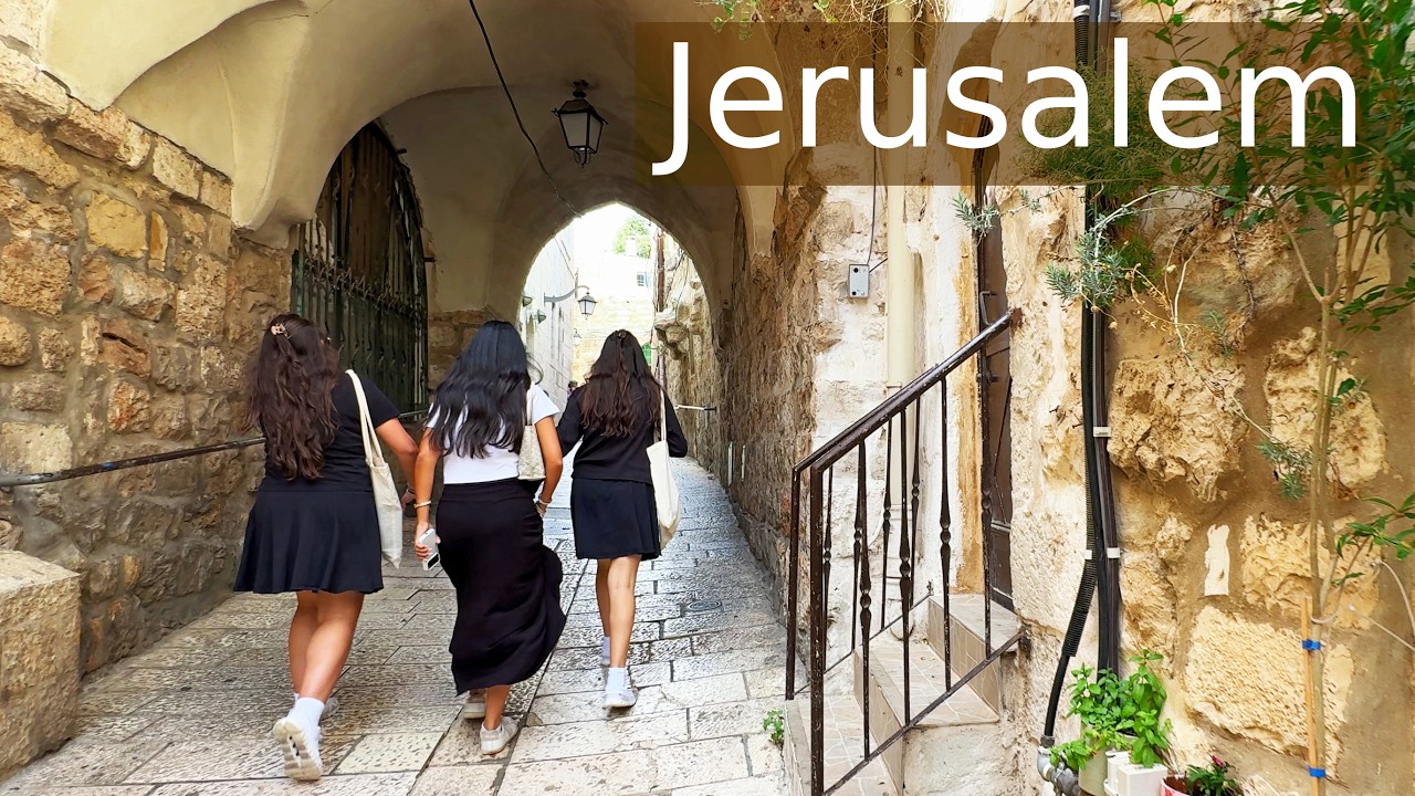 🔴 JERUSALEM TODAY! An Incredible Walk After the Rain 🌧️