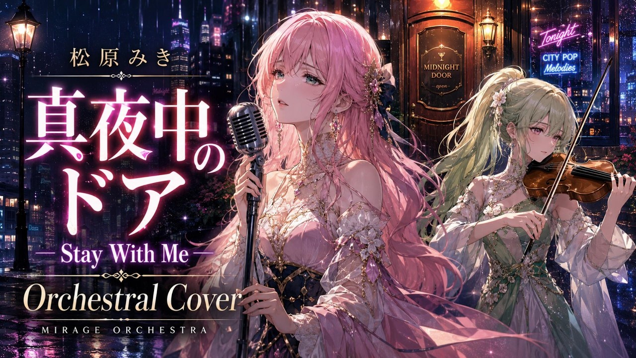 希少　レア　ムード音楽 美しい心のメロデイー8 City Pop名曲】真夜中のドア – Stay With Me / 松原みき – Orchestral