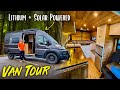 VAN TOUR | AMAZING Budget Custom Converted Ram ProMaster Build Out #CAMPERVAN