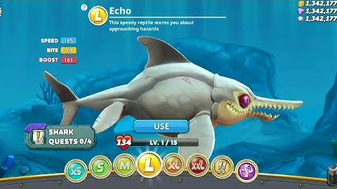 Echo Unlocked | Hungry Shark World - android Gameplay