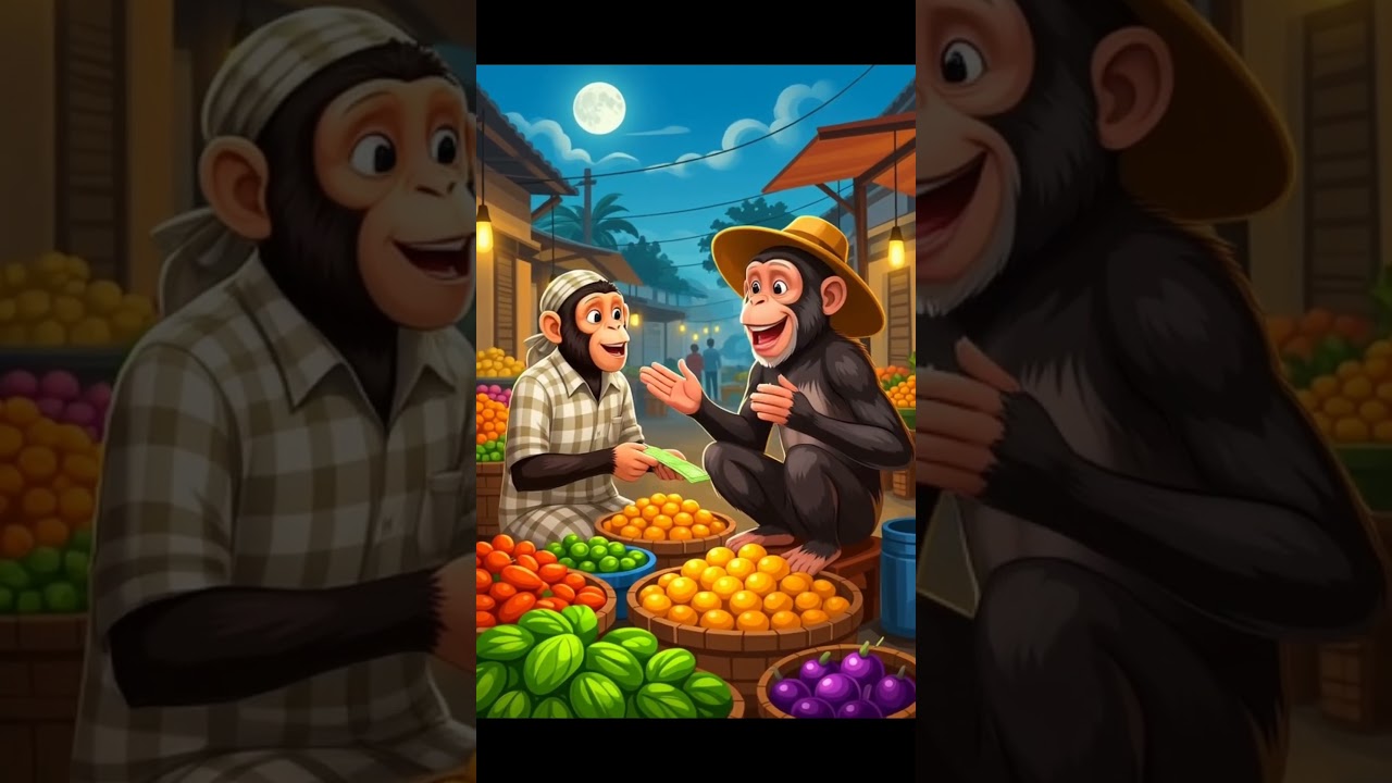 Human-Like Monkey Farming & Cooking  | Jungle Farmer Story