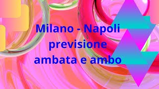 Ruote di Milano - Napoli -  previsione by Il lotto di Dea 2,488 views 8 days ago 1 minute, 2 seconds