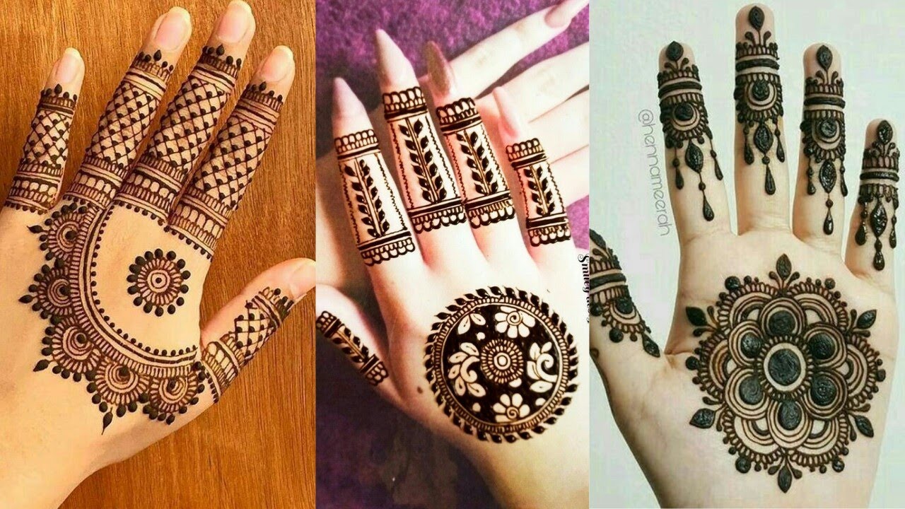 Simple Gol Tikki Mehndi Designs Special Eid Ul Fitr Mehndi Design 22 Eid Mehndi Design 22 Youtube