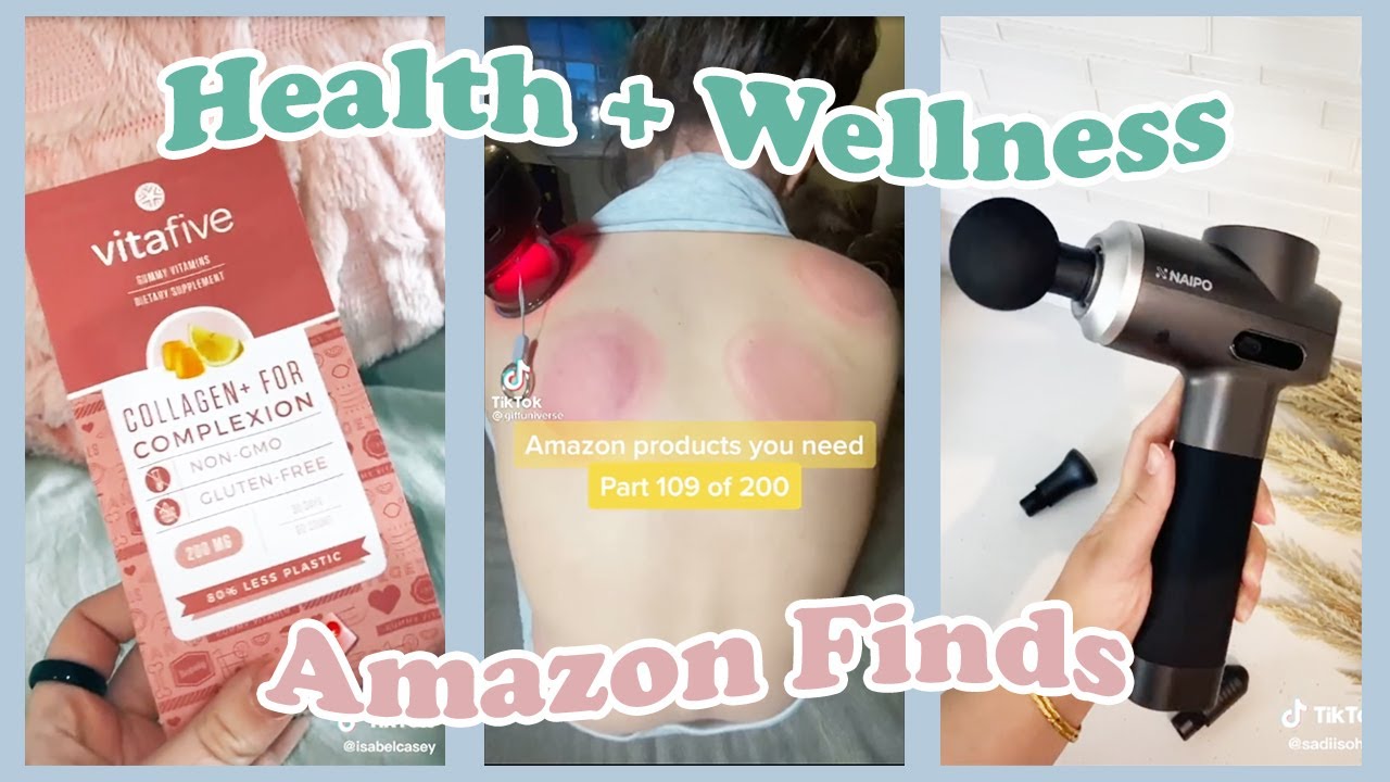 TIK TOK AMAZON MUST HAVES 💆‍♀️☁️ Health + Wellness w/ Links YouTube