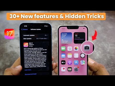 iOS 17 Officially released - 30+ New Features & Hidden tricks ( Hindi ) 🔥