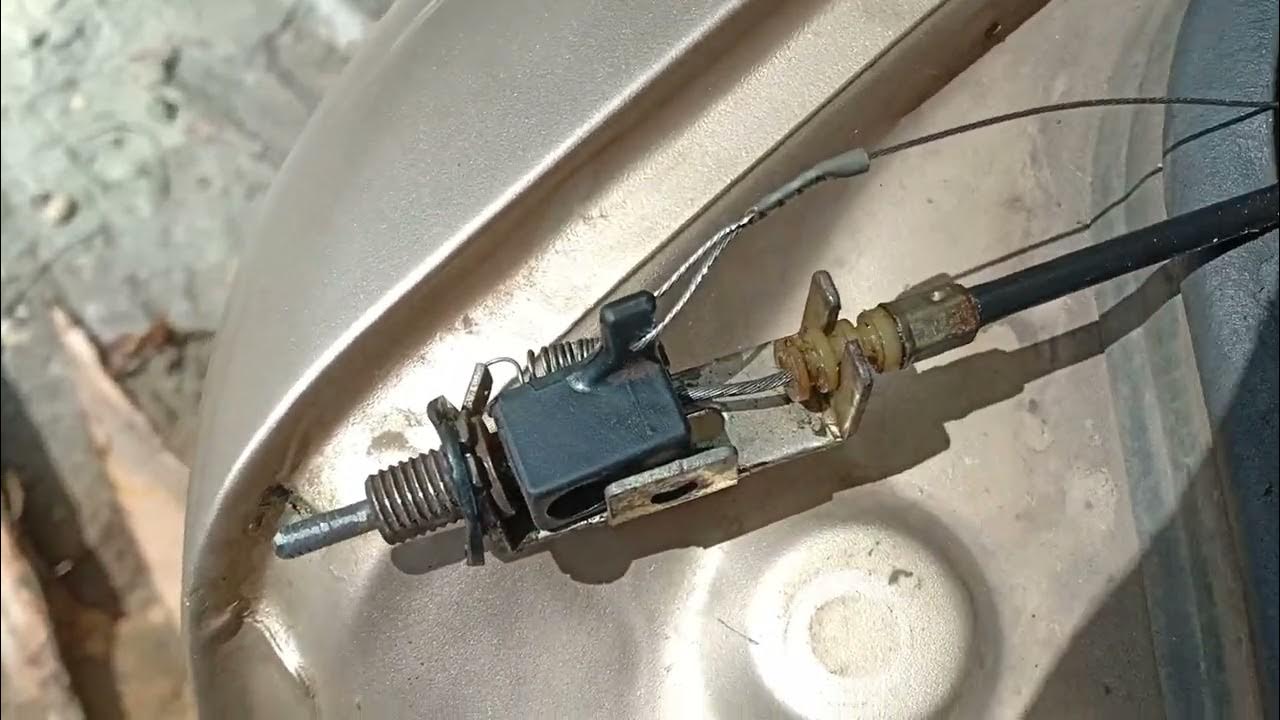 cara perbaiki kunci tutup bensin mobil yg rusak.