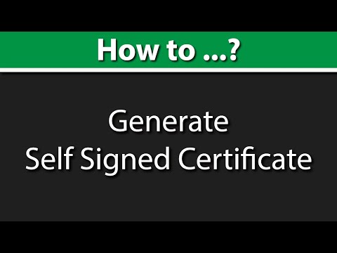 How to Generate Self Signed Certificate? (CA & Server SSL Certificate | cfssl Tutorial)