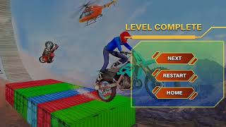 GAME RAMP BIKE - IMPOSSIBLE BIKE RACING LEVEL 1-3 screenshot 5