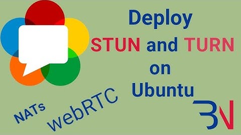 Setup STUN and TURN server (coturn) on Ubuntu