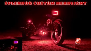 Splendor Headlight Modification 🔥 | New Lights ✅ *CHEAP PRICE*