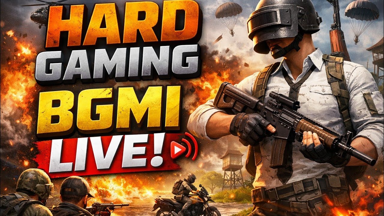 🔥 BGMI LIVE NOW | Intense Classic Match | Hard Gaming - YouTube