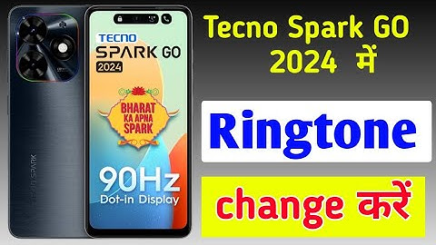 Tecno spark go 2024 me ringtone kaise change kare / how to change ringtone in tecno mobile me //