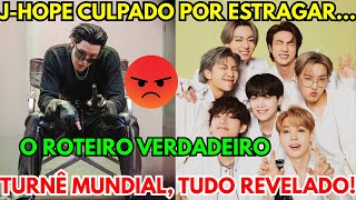 URGENTE🔴K-ARMY FURIOSO COM O PLANO DE TURNÊ MUNDIAL DO BTS🤬E CULPAM J-HOPE PELO FRACASSO DA MÚSICA😭