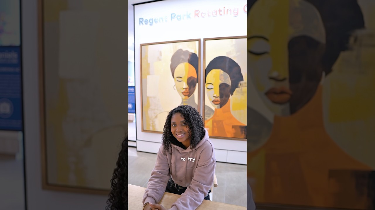 Я впервые попробовала абстрактную живопись.