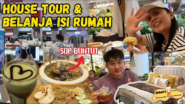 HOUSE TOUR + BELANJA KASUR DAN ISI RUMAH LAINNYA SEBELUM MAKAN SOP BUNTUT DI INDONESIA 😍🇮🇩