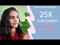 25 K Subscribers|Special Live|Dr.AparnaPadmam|part 1