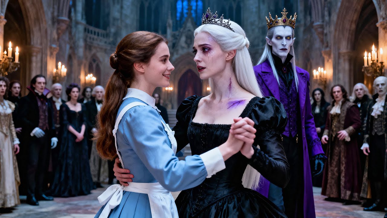 Waitress Danced with Vampire King’s Scarred Daughter — The Song Left Her Father in Tears