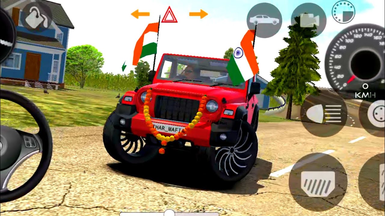 Dollar (Song) New Car Simulator 3d Game😈🔥🎮Mahindra Thar 4x4 Driving - Simulator GamePlay - Live
