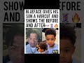 Blueface Said “Trust Me” — His Son’s Haircut BEFORE & AFTER Is Unreal! #blueface #shorts #viralvideo