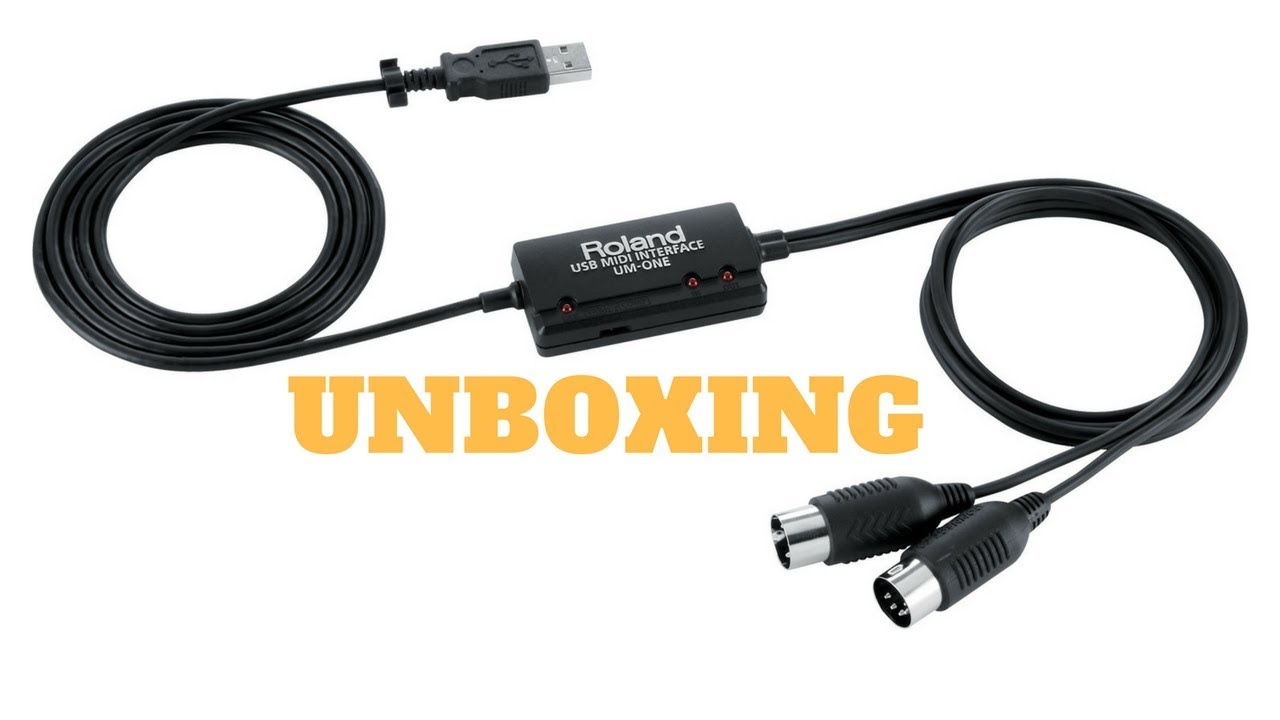 [UNBOXING] Roland UM-ONE MK2 USB MIDI Interface