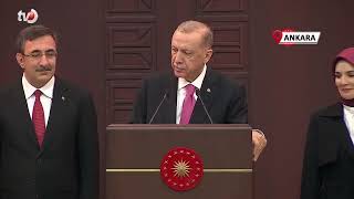 Hurbaşkanı Erdoğan Yeni Kabineyi Açıkladı